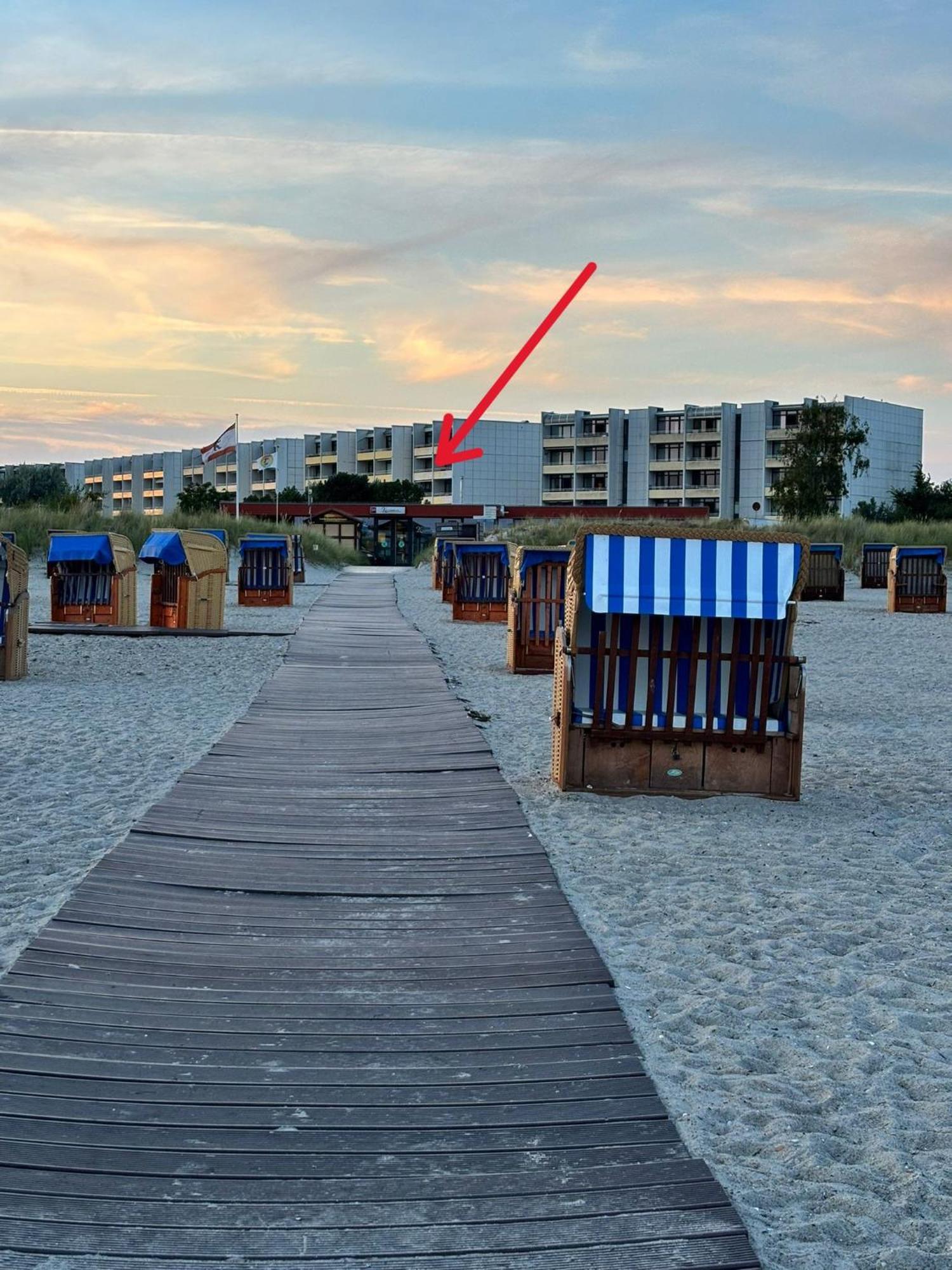 Quartier Suedstrand - Ferienwohnung Mit Meerblick Fehmarn Dış mekan fotoğraf