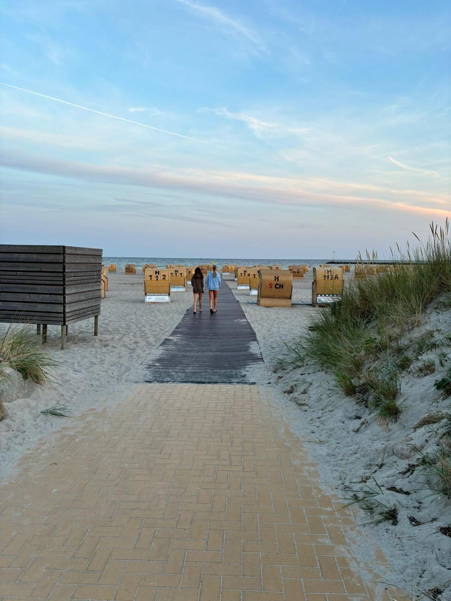 Quartier Suedstrand - Ferienwohnung Mit Meerblick Fehmarn Dış mekan fotoğraf